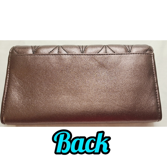 KATE SPADE WALLET IN CHAIN QUILTED LARGE - Picture 2 of 8